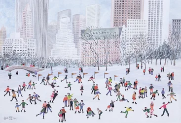 Skating Rink, Central Park, New York